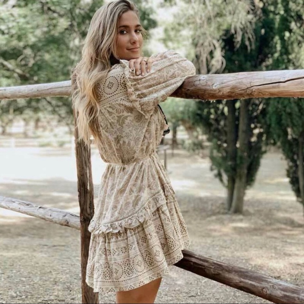 Sale!! Bohemian Printed Tassel Dress